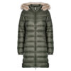 Piumino  Tommy Jeans  TJW ESSENTIAL HOODED DOWN COAT  Verde -   Piumini Donna