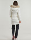 Tommy Jeans TJW ESSENTIAL HOODED DOWN COAT White Women's Down Jackets - 4