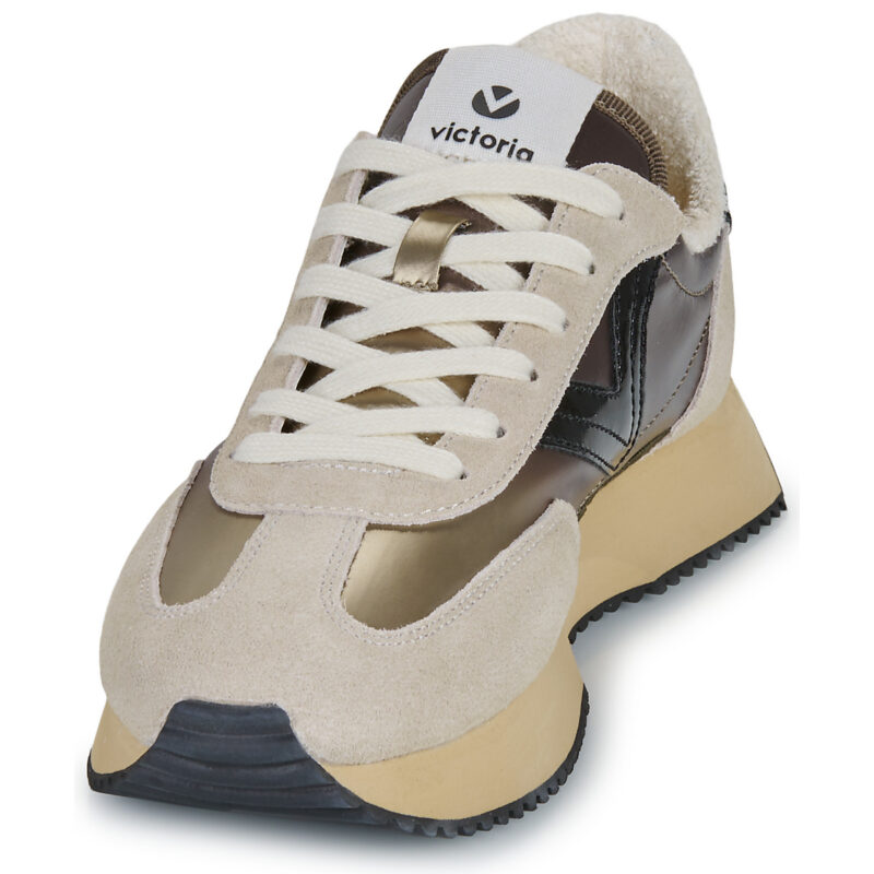 Victoria  Cosmos Nylon Metal  Beige -  Sneakers basse Donna - 3