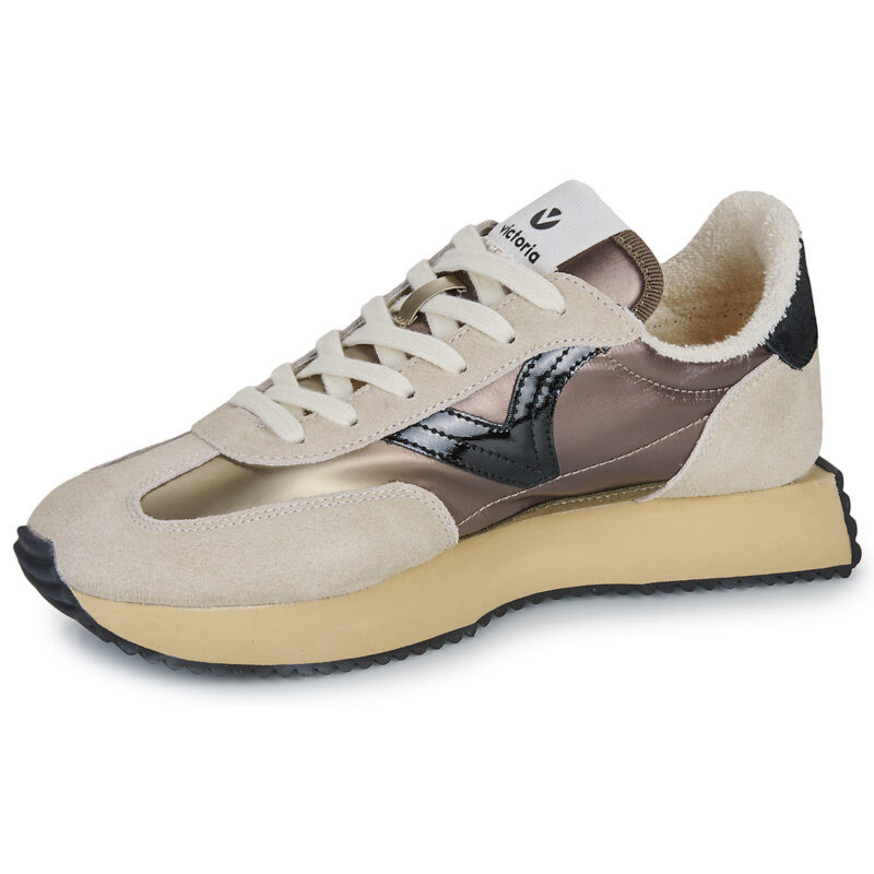 Victoria  Cosmos Nylon Metal  Beige -  Sneakers basse Donna - 4