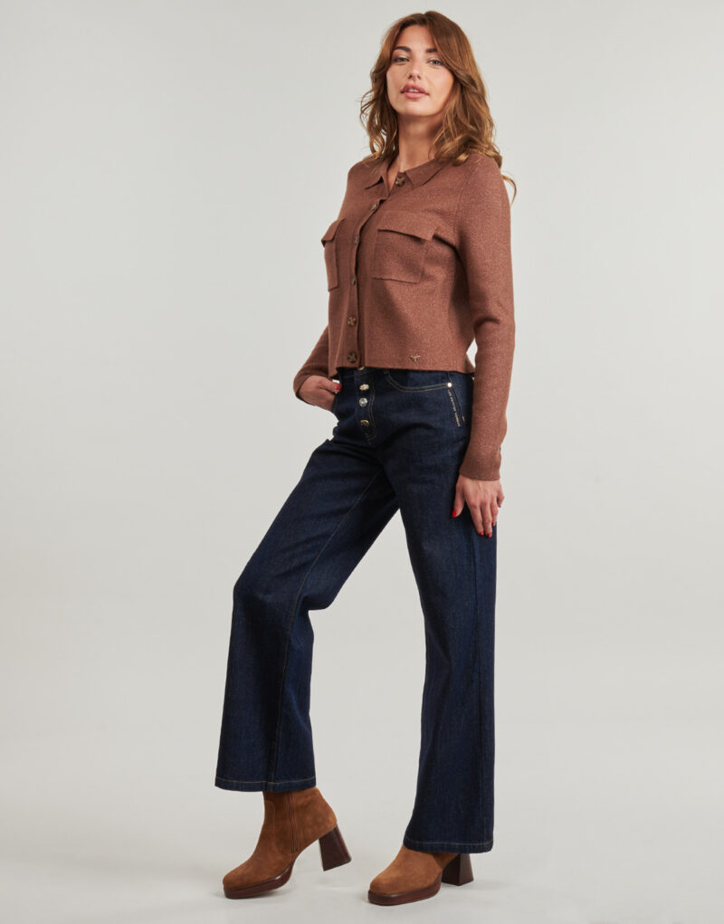 Jeans Flare Les Petites Bombes MANUELLA Blu Jeans Flare Donna - 3
