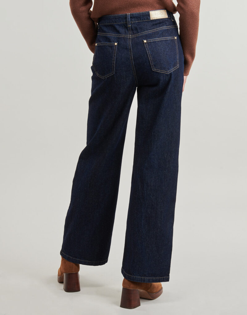 Jeans Flare Les Petites Bombes MANUELLA Blu Jeans Flare Donna - 4
