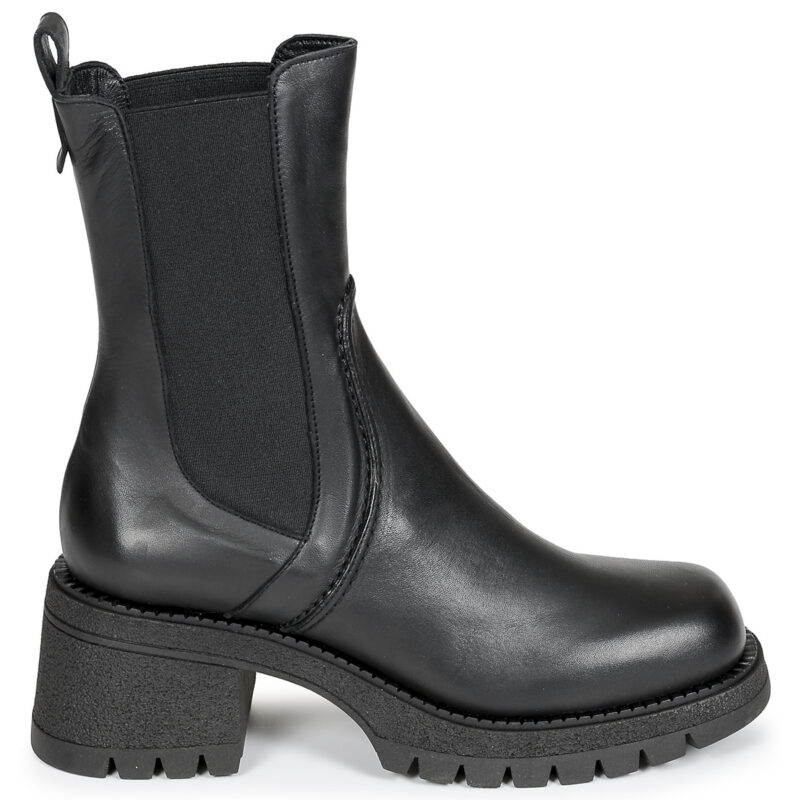 Casta LUPE Schwarze Damen-Ankle-Boots - Gr&ouml;&szlig;e 2