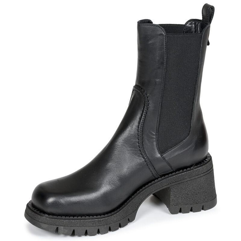 Casta LUPE Schwarze Damen-Ankle-Boots - Gr&ouml;&szlig;e 4