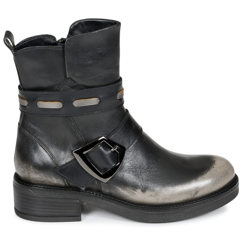 Casta MARE Schwarze Damen-Ankle-Boots - Gr&ouml;&szlig;e 2