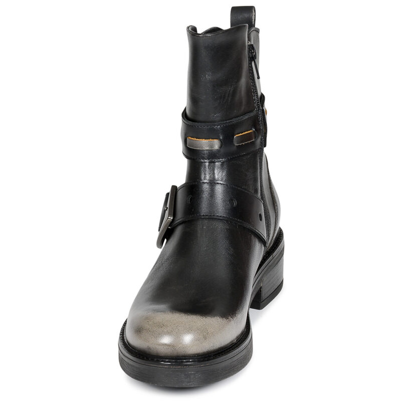 Casta MARE Schwarze Damen-Ankle-Boots - Gr&ouml;&szlig;e 3