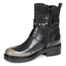 Casta MARE Schwarze Damen-Ankle-Boots - Gr&ouml;&szlig;e 4