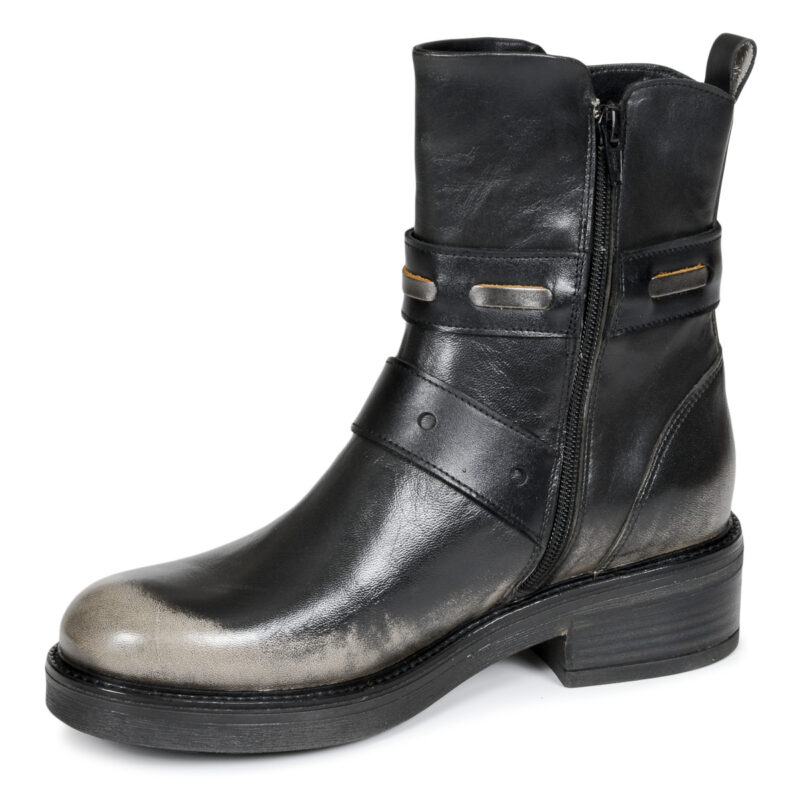 Casta MARE Schwarze Damen-Ankle-Boots - Gr&ouml;&szlig;e 4