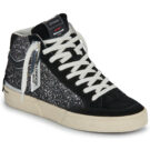 Crime London RECUT HIGH Nero - Sneakers alte Donna - 1