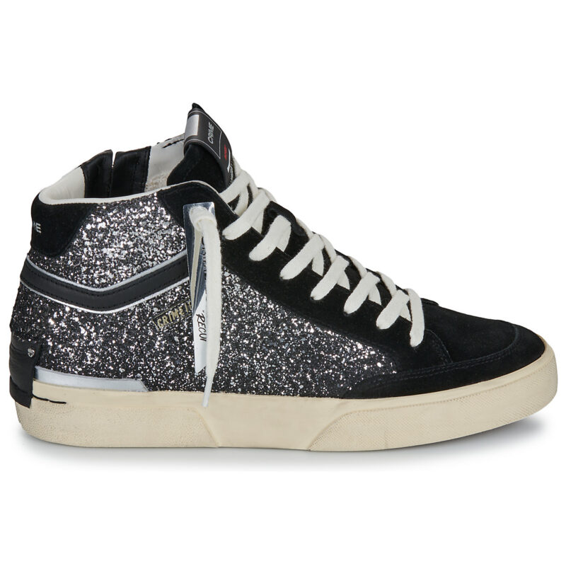 Crime London RECUT HIGH Nero - Sneakers alte Donna - 2