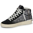Crime London RECUT HIGH Nero - Sneakers alte Donna - 4