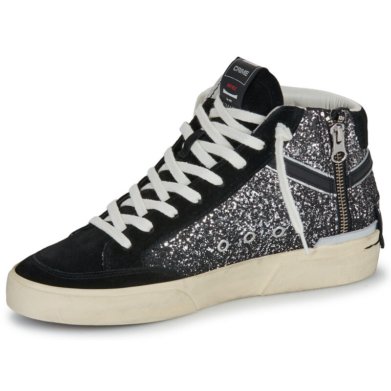 Crime London RECUT HIGH Nero - Sneakers alte Donna - 4