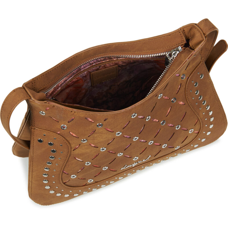 Desigual YANKEE MANAOS Marrone Borse a spalla Donna - 5