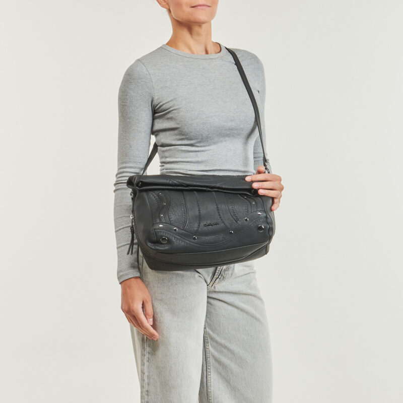Desigual EMBRO PATCH LOVERTY Nero Borsa a tracolla Donna - 6