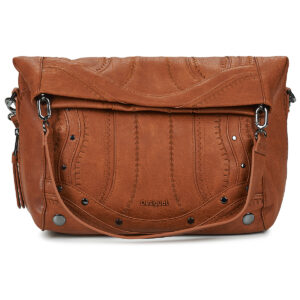 Desigual EMBRO PATCH LOVERTY Marrone Borsa a tracolla Donna