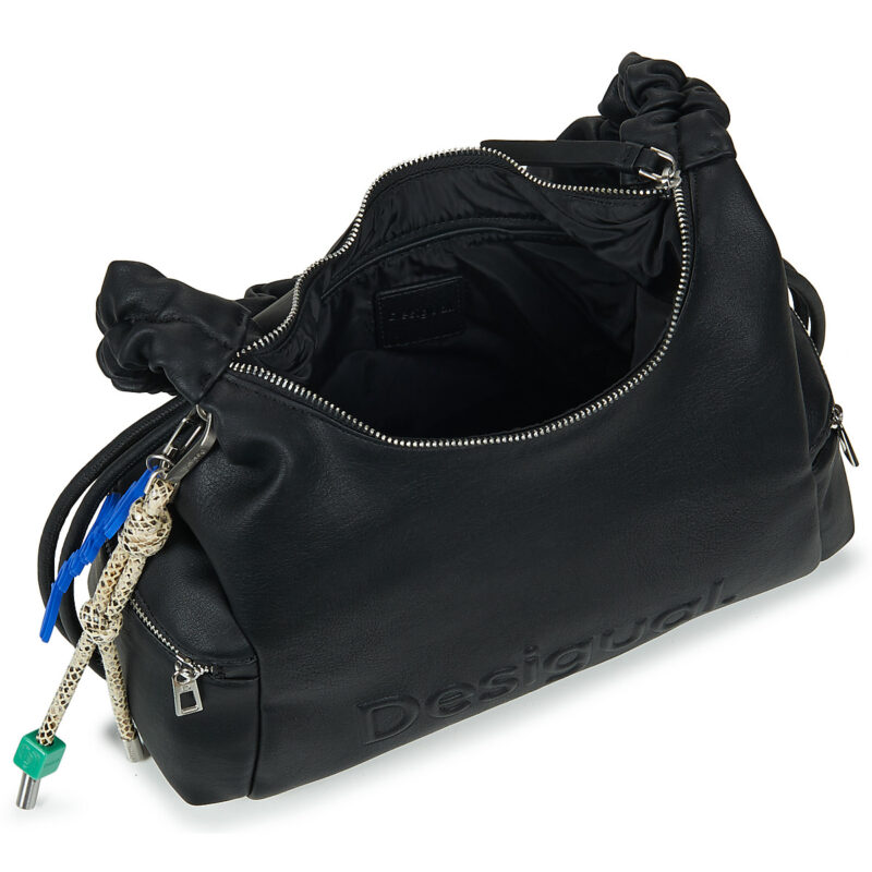 Desigual HALF LOGO MONTVILLE Nero Borse a spalla Donna - 5