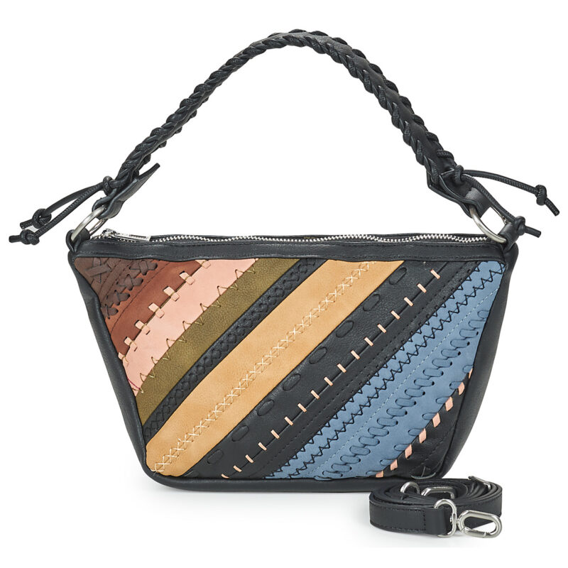 Desigual QUEBEC WHIPSTITCH PATCH MUNICH MINI Multicolore Borsa a tracolla Donna - 1