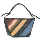 Desigual QUEBEC WHIPSTITCH PATCH MUNICH MINI Multicolore Borsa a tracolla Donna - 2