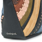 Desigual QUEBEC WHIPSTITCH PATCH MUNICH MINI Multicolore Borsa a tracolla Donna - 4