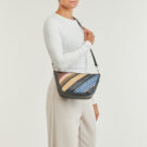 Desigual QUEBEC WHIPSTITCH PATCH MUNICH MINI Multicolore Borsa a tracolla Donna - 6