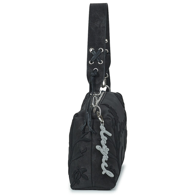 Desigual ROMEO FLORAL BERGAMO Nero Borse a spalla Donna - 3