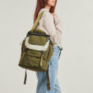Donna Desigual BACKPACK BASIC MODULAR DISCOVER Kaki Zaino Donna - 6