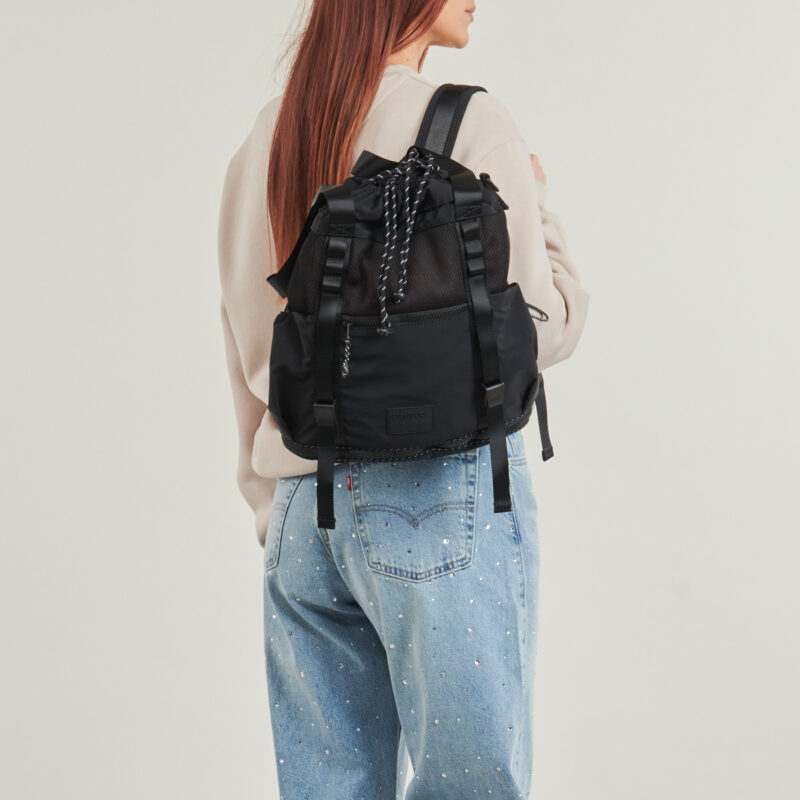 Donna Desigual BACKPACK BASIC MODULAR DISCOVER Nero Zaino Donna - 6