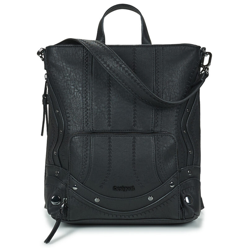 Donna Desigual BACKPACK EMBRO PATCH PRETORIA MINI Nero Zaino Donna - 1