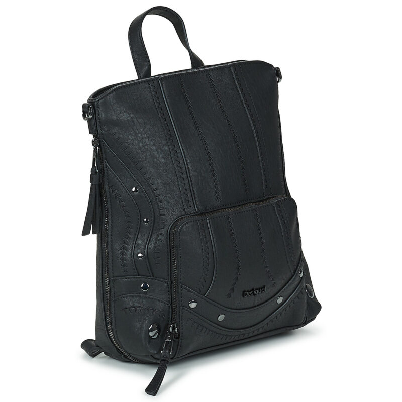 Donna Desigual BACKPACK EMBRO PATCH PRETORIA MINI Nero Zaino Donna - 2