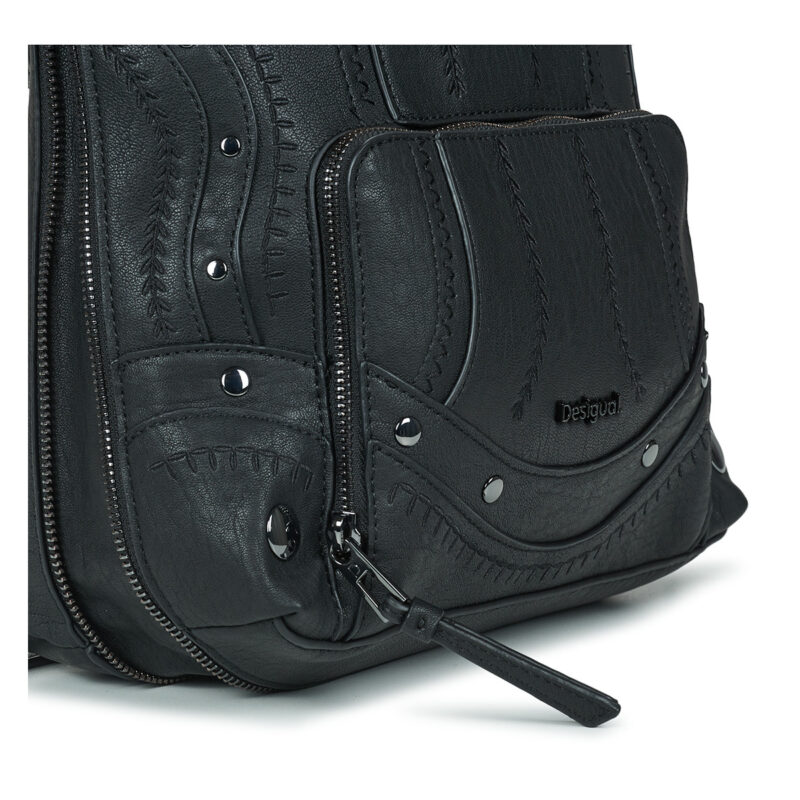 Donna Desigual BACKPACK EMBRO PATCH PRETORIA MINI Nero Zaino Donna - 4