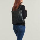 Donna Desigual BACKPACK BLACK PATCH TANGO PRETORIA MINI Nero Zaino Donna - 6