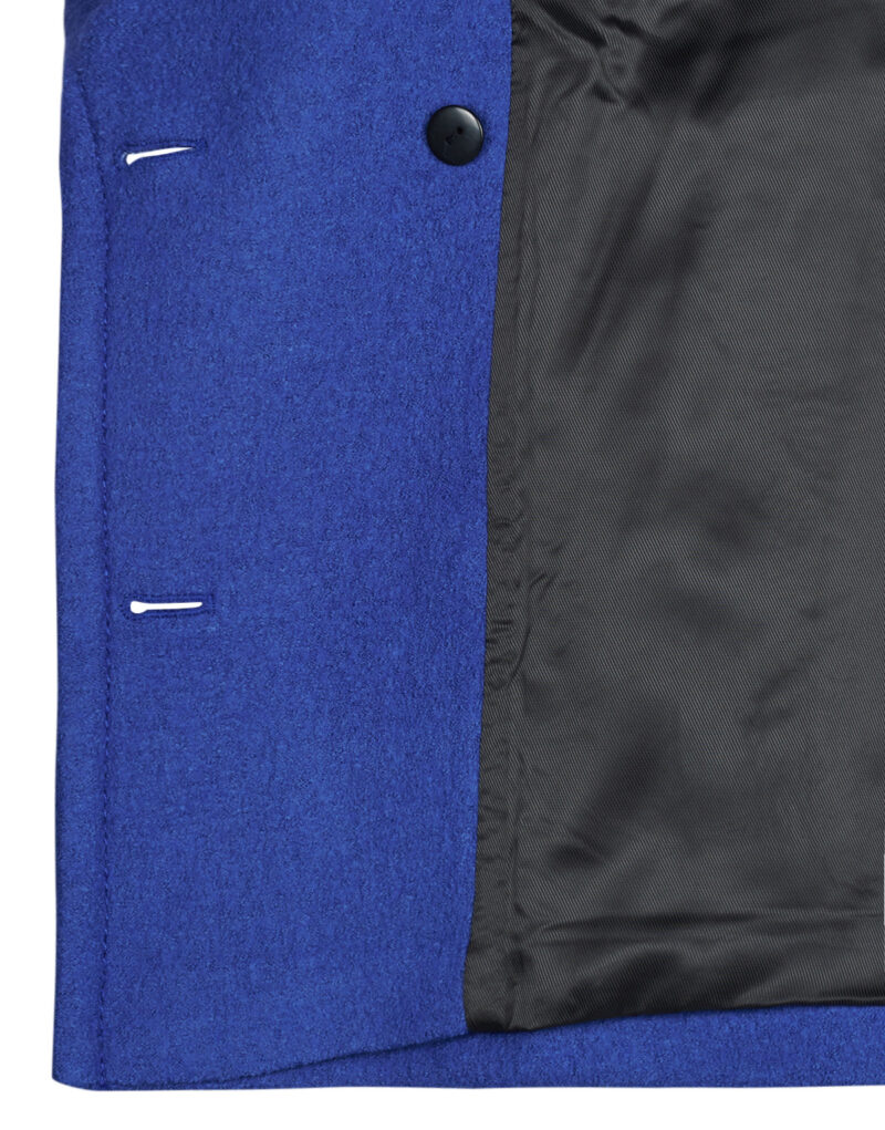 Mantella Desigual SHORTCOLOR Blu Mantelle Donna - 6