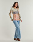 T-shirts a maniche lunghe  Desigual  LIMBANI  Multicolore -  T-shirts a maniche lunghe Donna - 3