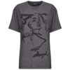 T-shirt Desigual BUDAPEST Grigio T-shirt maniche corte Donna