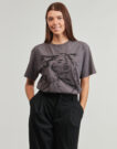 T-shirt  Desigual  BUDAPEST  Grigio -  T-shirt maniche corte Donna - 2