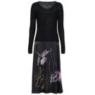 Abito   Desigual  KALA  Nero -   Abiti Lunghi Donna - 1
