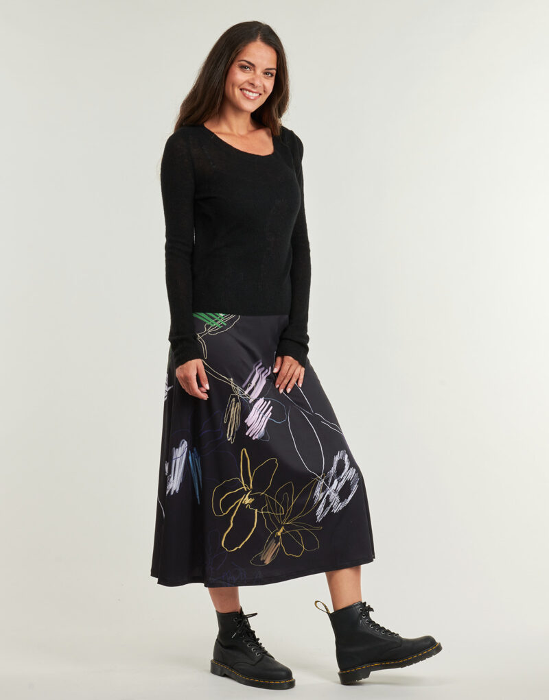 Abito   Desigual  KALA  Nero -   Abiti Lunghi Donna - 3