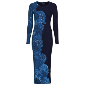 Abito   Desigual  LIMBANI  Blu -   Abiti Lunghi Donna