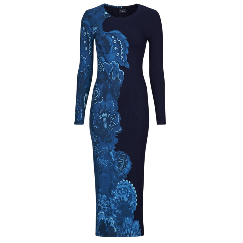 Abito   Desigual  LIMBANI  Blu -   Abiti Lunghi Donna - 1