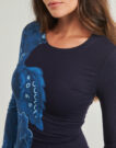 Abito   Desigual  LIMBANI  Blu -   Abiti Lunghi Donna - 5