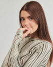 Abito corto  Desigual  CHIARA  Bianco -  Abiti corti Donna - 5