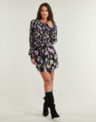 Abito corto Desigual FLOR ACRILICA Multicolore Abiti corti Donna - 2