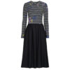 Robe Desigual RAYA HIBRIDA Noir Robes Longues Femme
