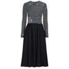 Abito   Desigual  RAYA HIBRIDA  Nero -   Abiti Lunghi Donna - 1