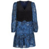 Vestido corto Desigual CLALECO Azul Vestidos cortos Mujer