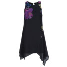 Abito corto  Desigual  NALA  Nero -  Abiti corti Donna - 1