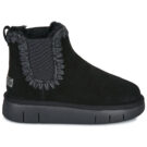 Mou BOUNCE CHELSEA BOOT IN SUEDE Nero Stivaletti Donna - 2