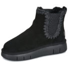 Mou BOUNCE CHELSEA BOOT IN SUEDE Nero Stivaletti Donna - 4