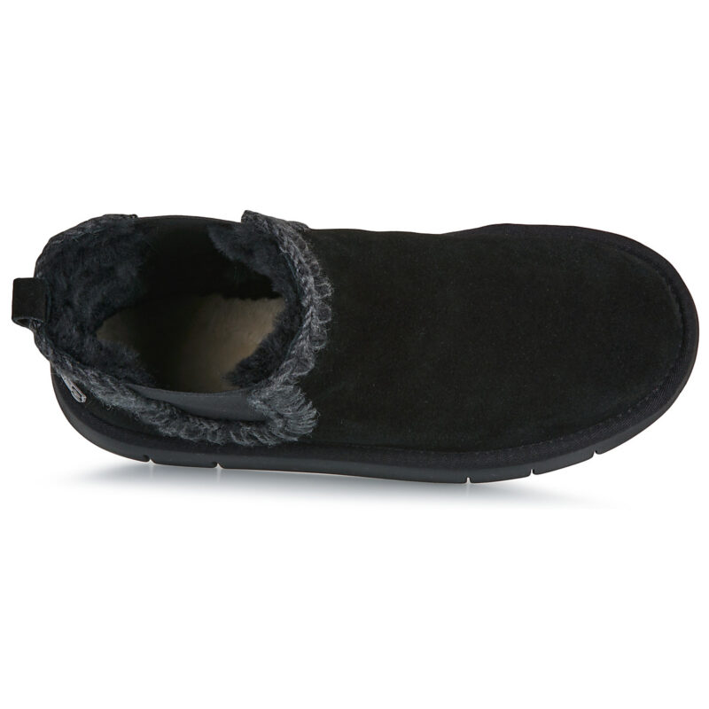 Mou BOUNCE CHELSEA BOOT IN SUEDE Nero Stivaletti Donna - 6