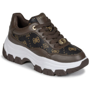 Guess  BERRETT2  Marrone -  Sneakers basse Donna